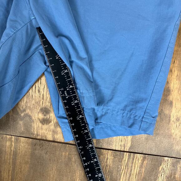 Simms Womens Shorts Sky Blue Drifter Fishing Mid Rise Outdoor Midi Stretch L - Picture 8 of 11